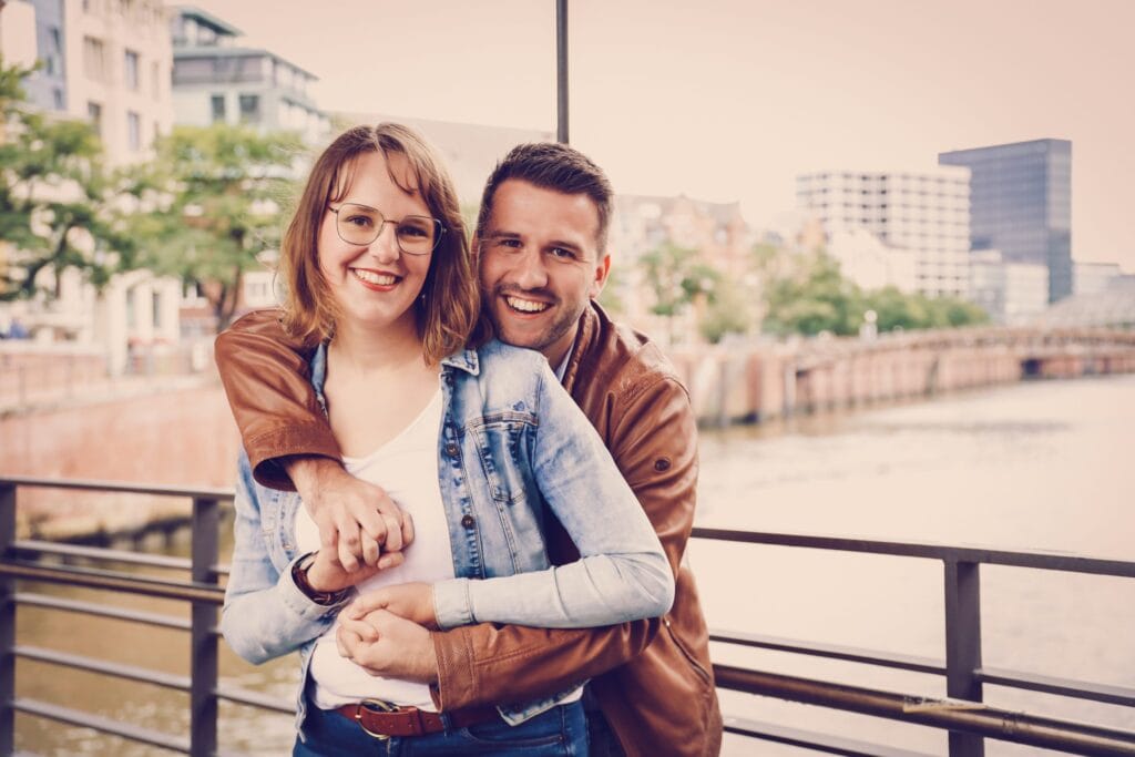 Paarshooting Hamburg im Fotostudio